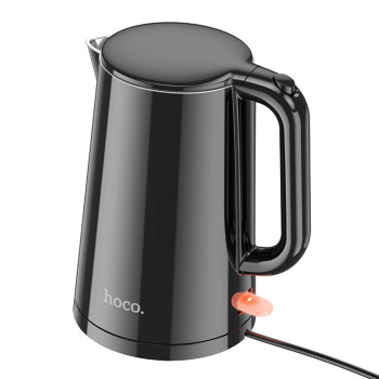 Электрочайник HOCO HE11 1.7L electric kettle, Black