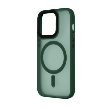 Чехол Cosmic Magnetic Color HQ для iPhone 15 Pro, Green