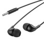 Дротові навушники BOROFONE BM83 mini jack 3.5 мм 1.2 м, Black