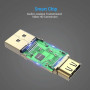Адаптер Vention HBKB0 DP Male to HDMI Female, Black
