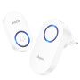 Дверний бездротовий дзвінок HOCO HI25 210 mAh, White