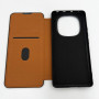 Чохол Leather Premium для Xiaomi Redmi Note 14 Pro 4G, Brown
