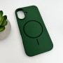 Чохол Cosmic Silicone Case Magnetic для iPhone 17, Atrovirens