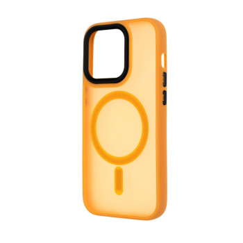 Чохол Cosmic Magnetic Color HQ для iPhone 15 Pro, Orange