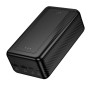 Зовнішній акумулятор Power Bank HOCO J165B 30000mAh, Black