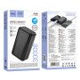 Зовнішній акумулятор Power Bank HOCO J165B 30000mAh, Black