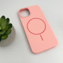 Чохол Cosmic Silicone Case Magnetic для iPhone 14, Shiny Pink