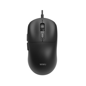 Проводная мышь WIWU WM111 USB2.0 DPI 3600, Black