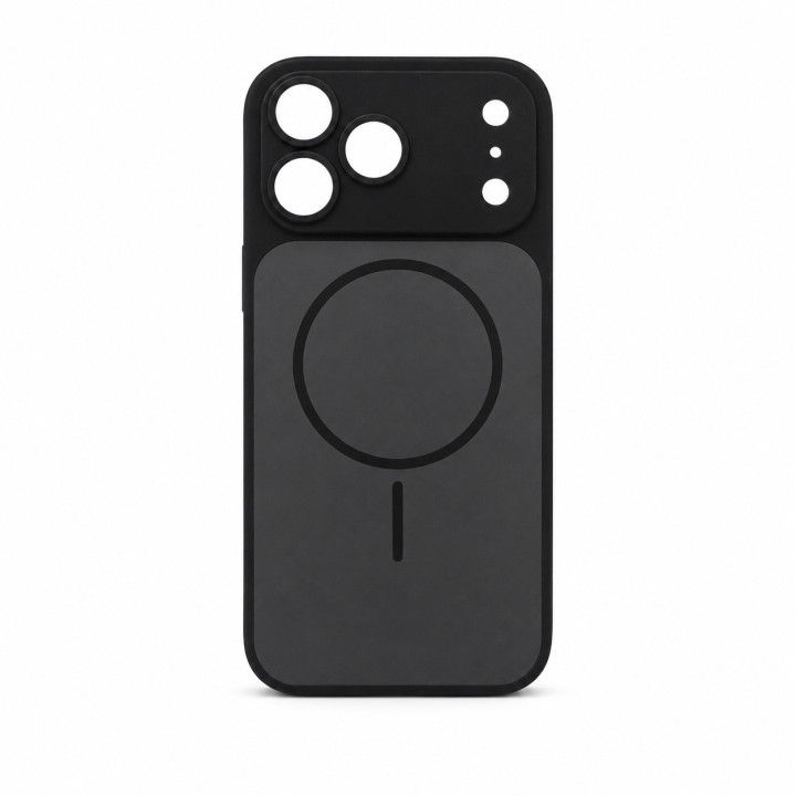 Чохол Silicone MAG COVER для iPhone 17 Pro Max, Black