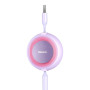 Data Кабель Baseus Bright Mirror 2 Series 3.5A 1.1m, Purple