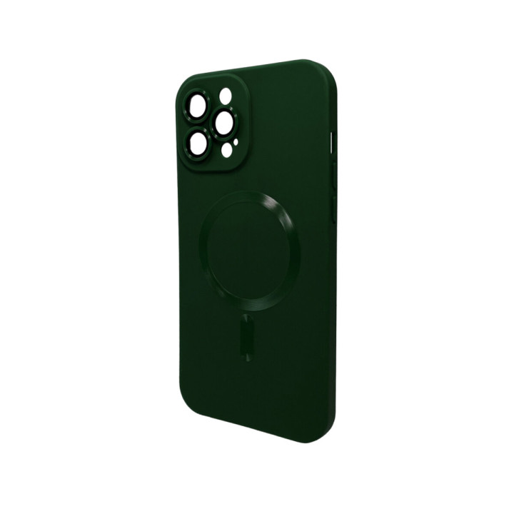 Чохол - накладка Cosmic Frame MagSafe Color для iPhone 12 Pro Max, Dark Green