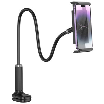 Настільний тримач для телефону HOCO HD10 Bamboo lazy stand, Black