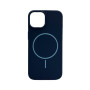 Чехол Cosmic Silicone Case Magnetic для iPhone 14, Dark Blue