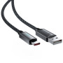 Data - кабель ACEFAST C19-04 USB-A to USB-C, Black