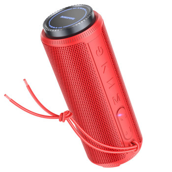 Портативна Bluetooth колонка BOROFONE BR22 sports wireless speaker, Red