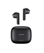 Bluetooth наушники - гарнитура Usams US14 Dual-mic ENC 400 mAh, Black