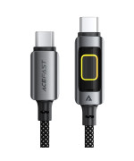 Data - кабель ACEFAST C21-03 Type-C to Type-C 60W, Black