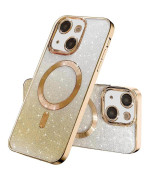 Чохол Cosmic CD Shiny Magnetic для iPhone 15, Gold