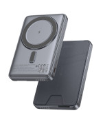Внешний аккумулятор Power Bank HOCO Q46 PD20W 5000mAh, Silver Gray