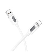 Data - кабель BOROFONE BX114 USB-A to Lightning, White