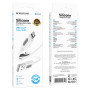 Data - кабель BOROFONE BX114 USB-A to Lightning, White