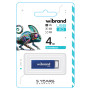 USB - флешка Wibrand USB 2.0 Chameleon 4Gb, Blue