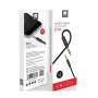 Аудіо кабель WUW-R150 1м, Black