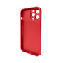 Чехол AG Glass Matt Frame Color для iPhone 13 Pro Max, Red