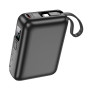 Внешний аккумулятор BOROFONE BJ59 Refined PD20W fully compatible power bank with magnetic cable 10000mAh, Black