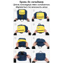 Рюкзак Tigernu T-S8511 14", Blue-Yellow