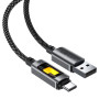 Data - кабель ACEFAST C21-04 USB-A to USB-C, Black