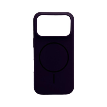 Чехол Cosmic Silicone Case Magnetic для iPhone 17 Pro, Dark Purple