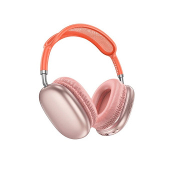 Полноразмерные bluetooth наушники-гарнитура BOROFONE BO22 800 mAh, Pink