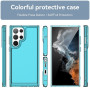 Чехол - накладка Cosmic Clear Color 2 mm для Samsung Galaxy S23 Ultra, Transparent Blue