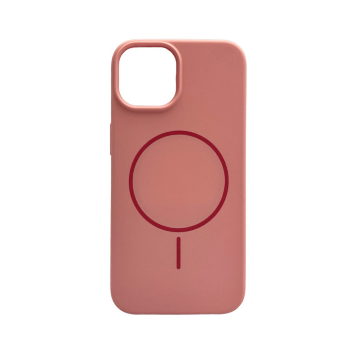 Чехол Cosmic Silicone Case Magnetic для iPhone 15, Shiny Pink