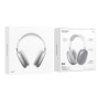 Bluetooth навушники BOROFONE BO22 Elegant BT headphones 400 mAh, Silver