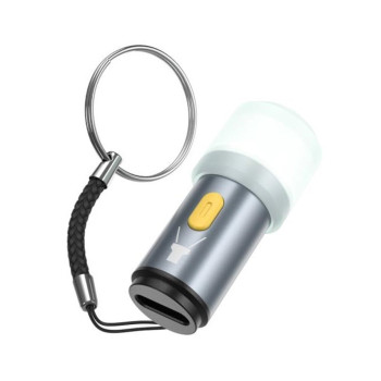 Фонарик HOCO UA38A Type-C to LED light adapter, Gray