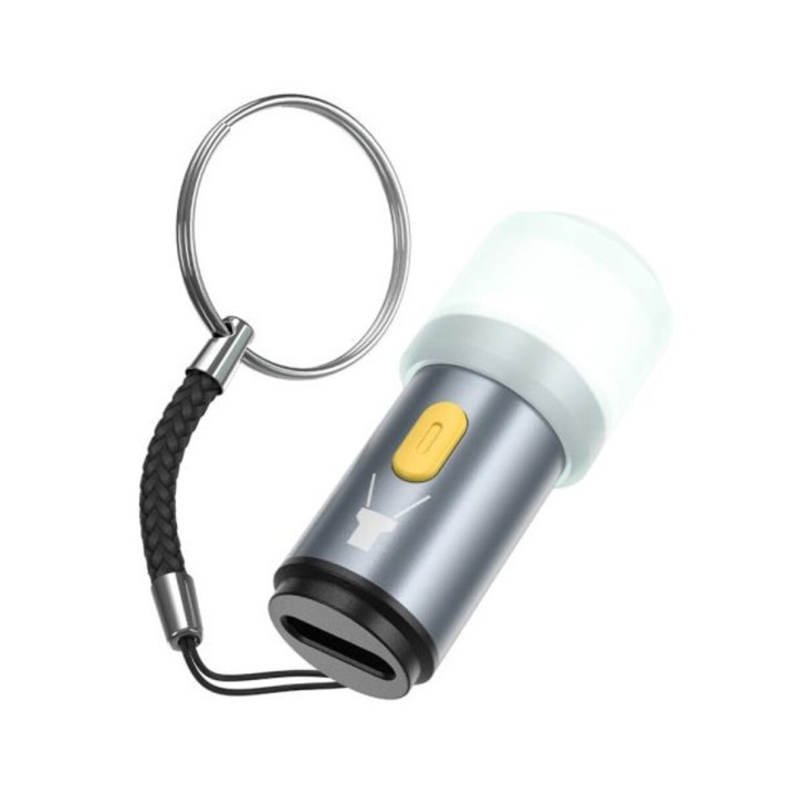 Ліхтарик HOCO UA38A Type-C to LED light adapter, Gray