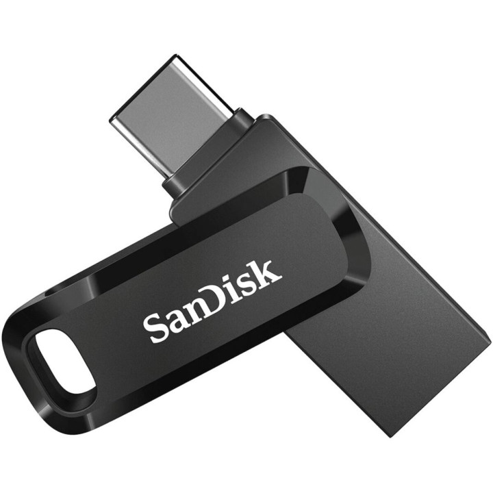 USB Flash SanDisk 3.1 Ultra Dual Go Type-C 256Gb (150 Mb/s), Black