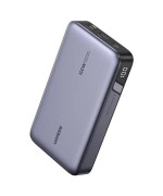 Зовнішній акумулятор Power Bank UGREEN PB720 Type-C PD 100W 20000mAh, Gray
