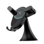 Автотримач для смартфонів з підтримкою бездротової зарядки WUW Z34, Black
