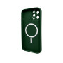 Чохол - накладка Cosmic Frame MagSafe Color для iPhone 12 Pro Max, Dark Green
