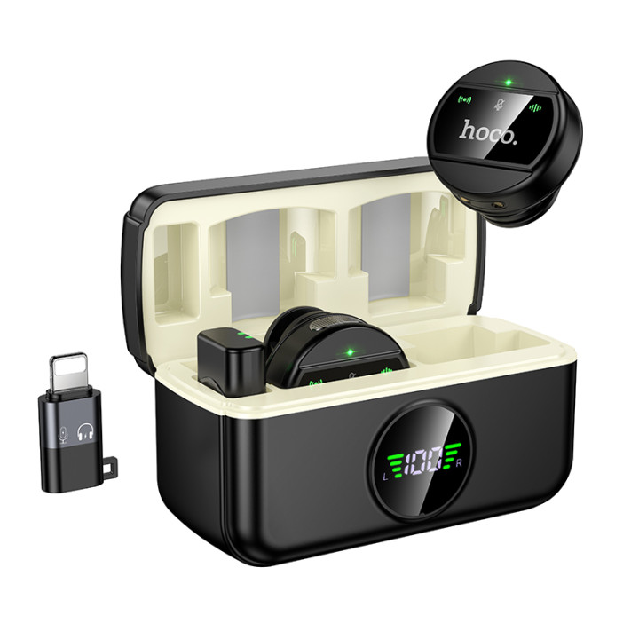 Бездротова мікрофонна система HOCO L22, Black