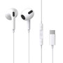 Проводные наушники Baseus Encok C17 Type-C 1.1м, White