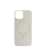 Чехол Cosmic Silicone Case Magnetic для iPhone 14, White