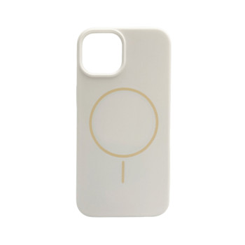 Чохол Cosmic Silicone Case Magnetic для iPhone 14, White