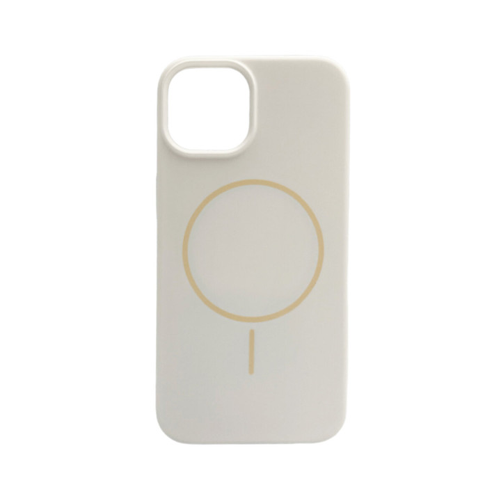 Чехол Cosmic Silicone Case Magnetic для iPhone 14, White