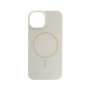 Чехол Cosmic Silicone Case Magnetic для iPhone 14, White