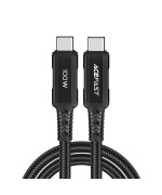 Data - Кабель ACEFAST C4-03 Type-C to Type-C 100W, 2m, Black