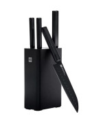 Набор ножей из 5 предметов Xiaomi HuoHou Set of Knives with Stand 5 in 1, Black